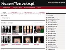Tablet Screenshot of naszetatuaze.pl